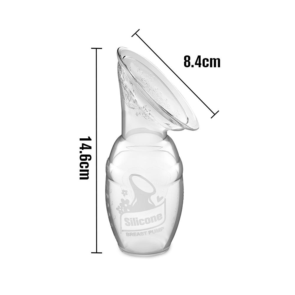 [Mã BMBAU50 giảm 7% đơn 99K] Combo Cốc hứng sữa silicone Gen.1 100ml và nắp đậy Haakaa