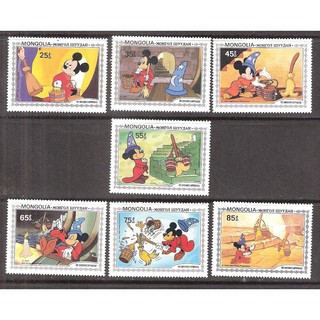 Tem sưu tập tem hoạt hình disney bộ 1