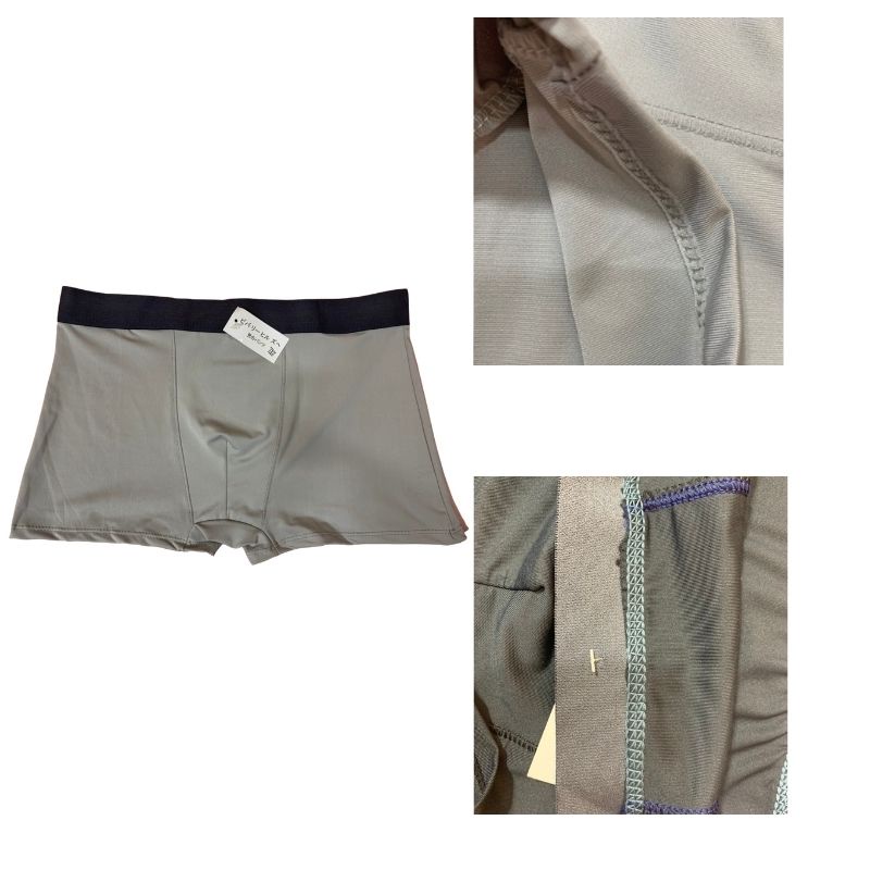 Quần lót nam sịp đùi thun lạnh đai trơn vải cotton tự nhiên mềm mại thoáng khí