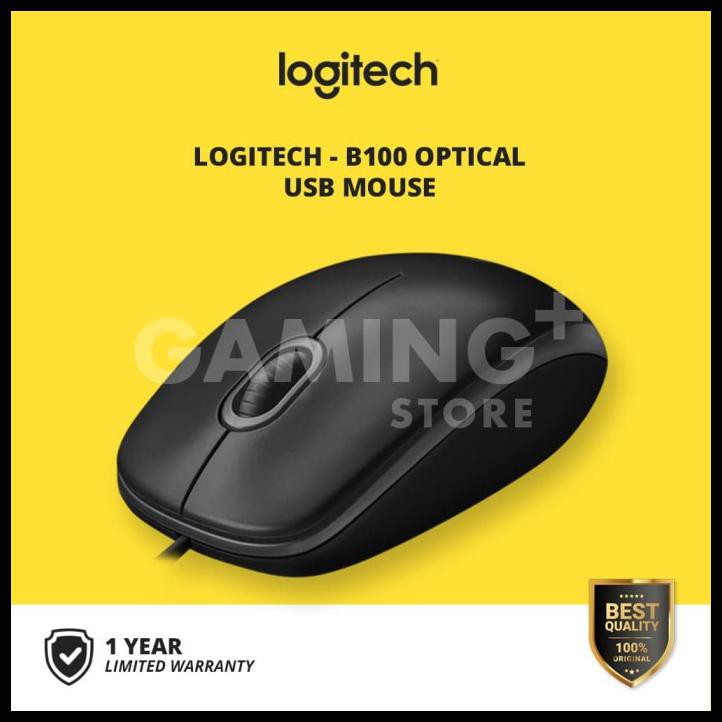Chuột Quang Logitech B100 Usb Kal318 | BigBuy360 - bigbuy360.vn