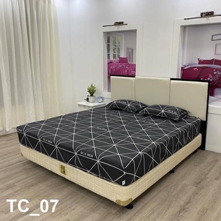 BỘ GA GỐI CHUN COTTON HÀN GỒM 1 GA CHUN VÀ 2 VỎ GỐI ĐẦU 45*65 (KT 120*190 CÓ 1 VỎ GỐI)