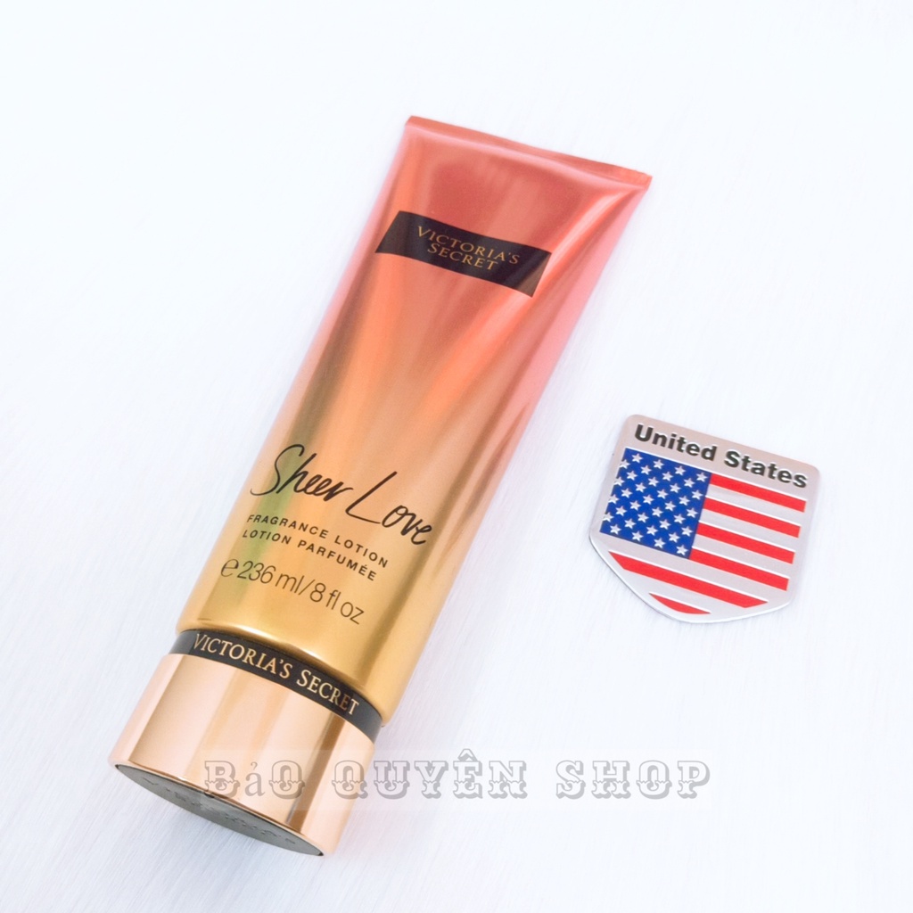 Sữa dưỡng thể tông nước hoa Victoria’s Secret Sheer Love Fragrance Lotion 236 mL