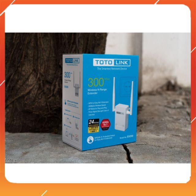 [ HÀNG SIÊU CẤP ] Kích wifi Totolink EX200 - Màu trắng - Chính hãng - Bảo hành 36 tháng [ CHÍNH HÃNG ] | BigBuy360 - bigbuy360.vn