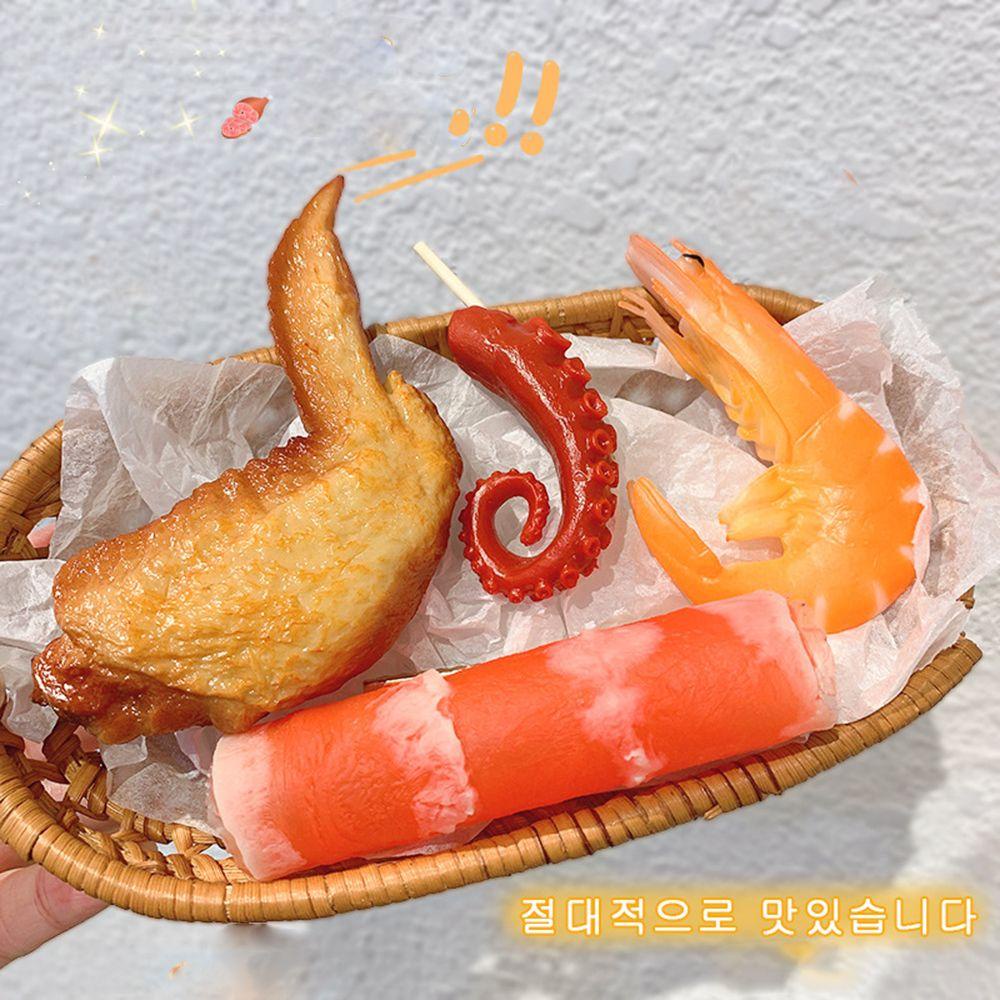 Kẹp Tóc Trang Trí BBQ Dễ Thương Dành Cho Nữ