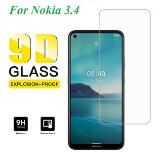 Kính cường lực Nokia 3.4 / Nokia 5.4 - Kính cường lực trong suốt, độ cứng 9H