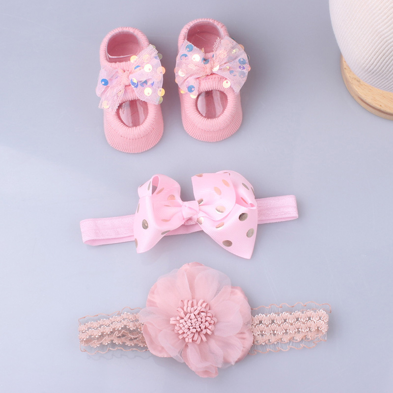 Set 3 Đôi Vớ Phối Ren Xinh Xắn Dành Cho Bé Gái