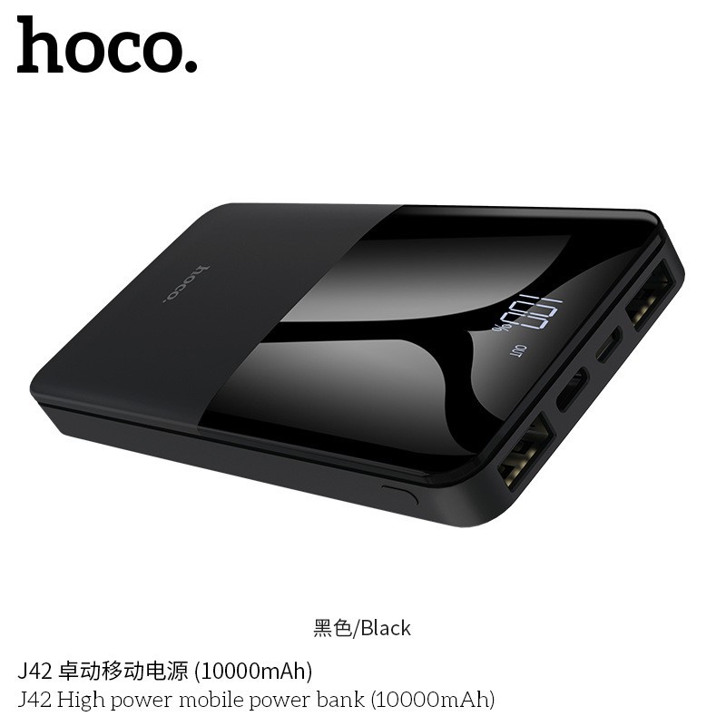 Pin sạc dự phòng Hoco J42 10.000mAh sang trọng chính hãng