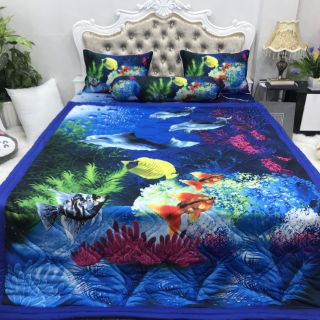 Drap thun cotton 5D lạnh Thái Lan nhập khẩu cao cấp