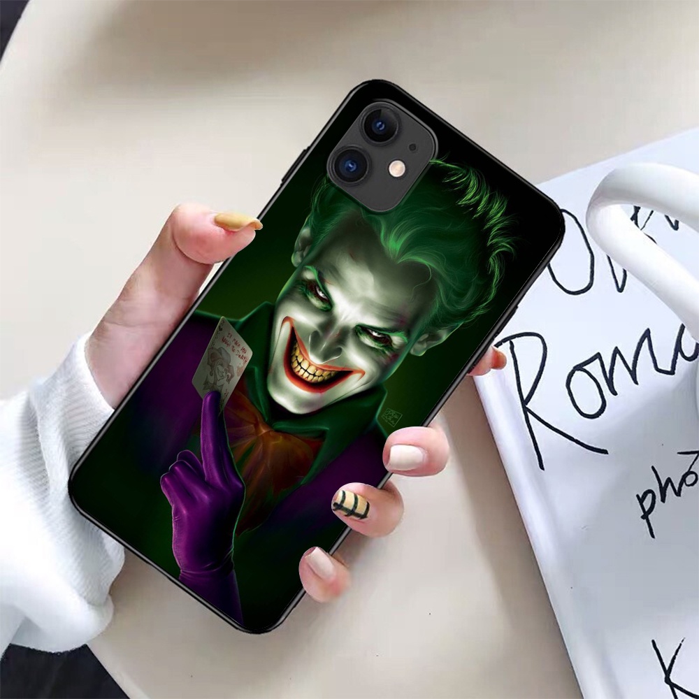 Ốp Điện Thoại TPU Silicon Mềm Hình Joker Cho iPhone XR 12 Pro Max Qua20
