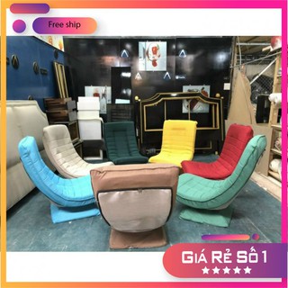 Ghế mặt trăng ⚡ RẺ NHẤT SHOPEE ⚡ ghế đọc sách thư giãn xoay 360 độ 11 màu
