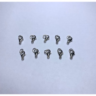 Sét Khoá càng cua inox k rỉ sét dùng làm trang sức 10 cái