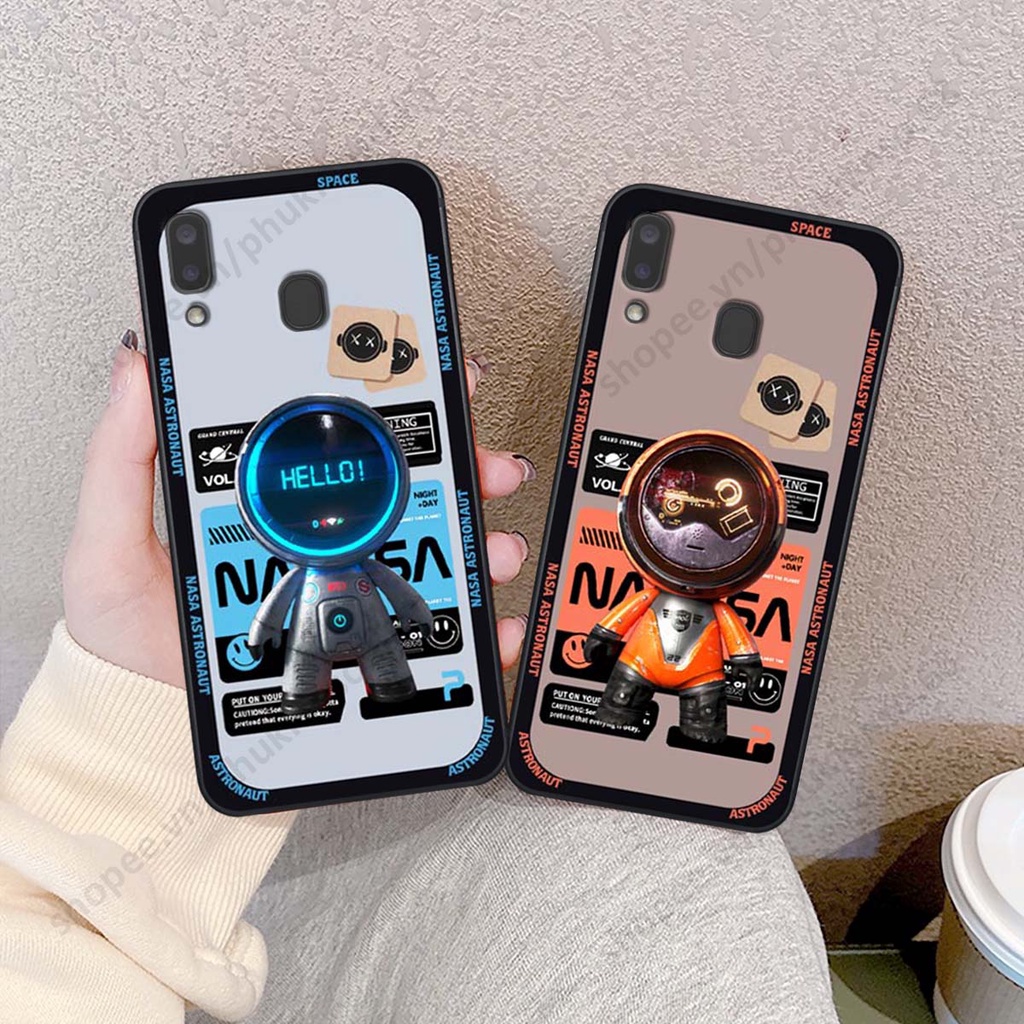 Ốp lưng Samsung A20 / A30 hình người máy, robot nasa đáng yêu dễ thương