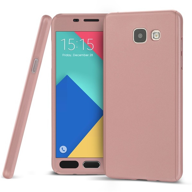Ốp lưng full cover kèm kính cường lực cho Samsung A5 2017