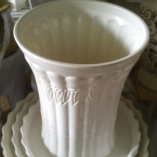 Chậu nhựa Ống Trúc Tròn(Loại Trung)đường kính Cao 30Cm,Rộng24Cm Trồng Cây ,Hoa Kiểng.