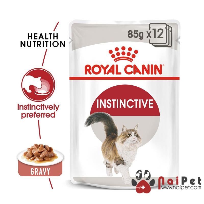 Thức Ăn Dinh Dưỡng Pate Cho Mèo Trưởng Thành Instinctive Adult Royal Canin 85g