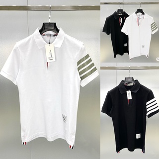 Áo Polo Nam Nữ Thom 4 sọc Chất Cotton Cao Cấp Sunny .MÃ 4soc