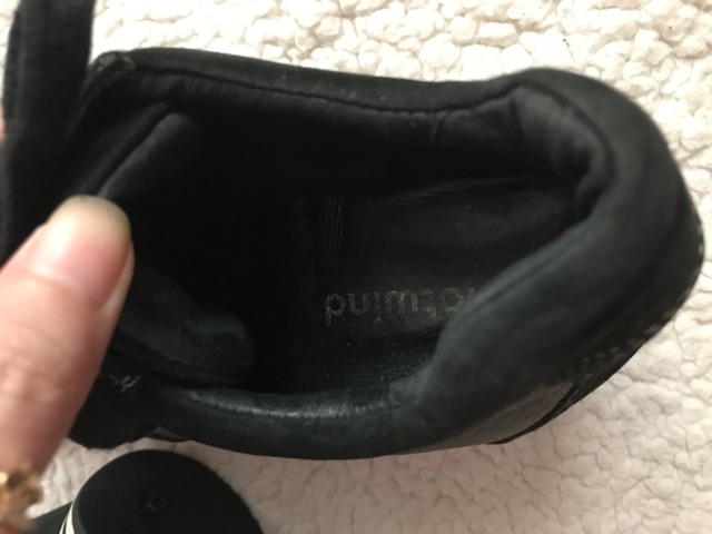 Giày thể thao da thật sz36 2hand