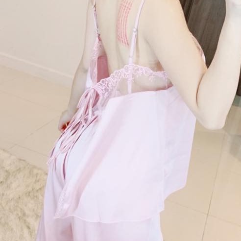 [NOW SHIP GIAO NHANH 1H][ Dưới 60kg][LL 159] Bộ ngủ sexy ren quần dài - đồ bộ satin lụa mặc nhà