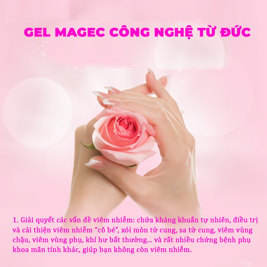 MAGEC GEL CARE làm sạch và tránh viêm nhiễm vùng kín (1 HỘP/3 ỐNG)