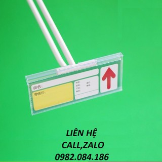 Tem cài giá siêu thị, nẹp nhựa siêu thị, nẹp cài giá siêu thị, nẹp nhựa quảng cáo, nẹp nhựa hiển thị giá