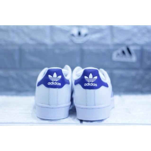 SẴN Giày Adidas Superstar xọc xanh tem vàng 100% chính hãng [hàng đẹp ] BH 2 Năm 2020 New Có Sẵn .