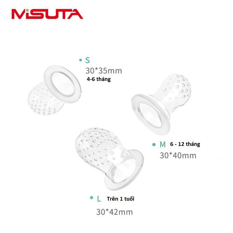 Túi nhai ăn dặm cho bé Misuta cao cấp