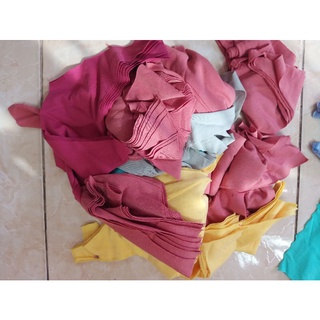 Vải vụn Cotton nhỡ1kg lau cửa , lau dầu,...