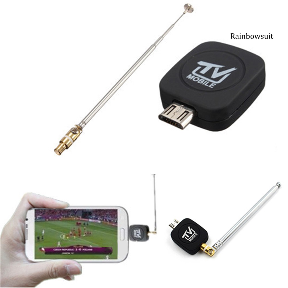 Thiết Bị Thu Sóng Truyền Hình Dvb-t Tv Micro Usb Cho Điện Thoại Android