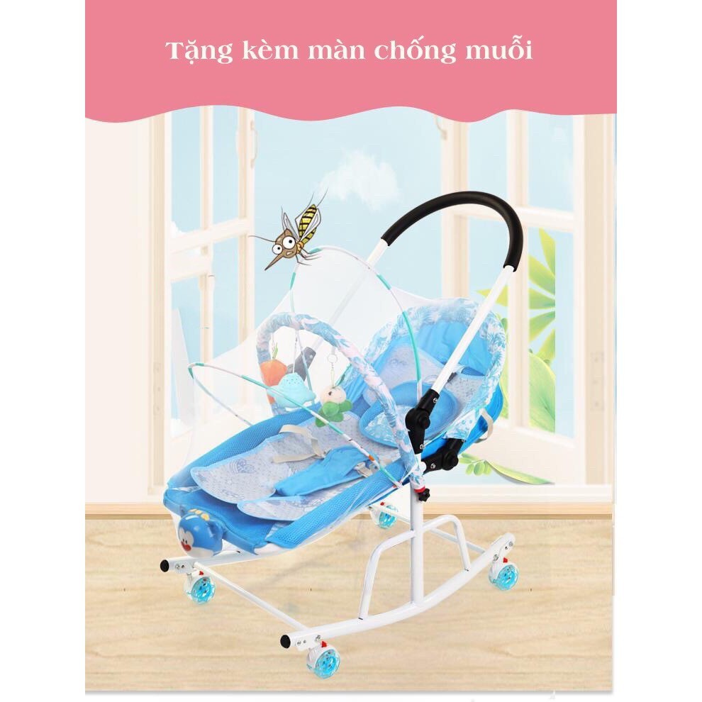 Màn lưới chụp ghế rung, nôi rung,xe đẩy cho em bé chống côn trùng hiệu quả. Màn lưới chụp nôi rung, ghế, cũi cho bé