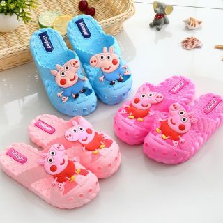 DÉP CAO SU MỀM HEO PEPA RỌ ĐẦU BẢO VỆ CHÂN BÉ