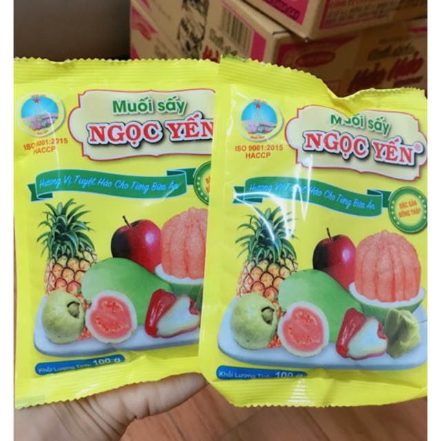 10 gói muối sấy Ngọc Yến