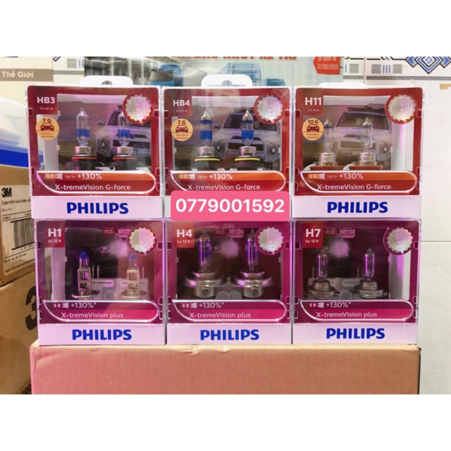 Bóng đèn Tăng sáng 130% Philips