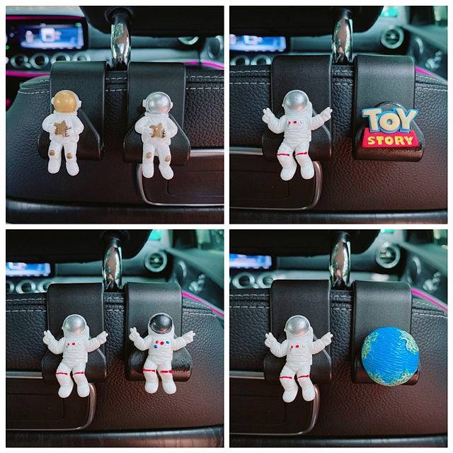 Car Hook Car Seat Back Hook Hidden Multifunctional Car Interior Cute Supplies Small Car Hook Auto department store supplies