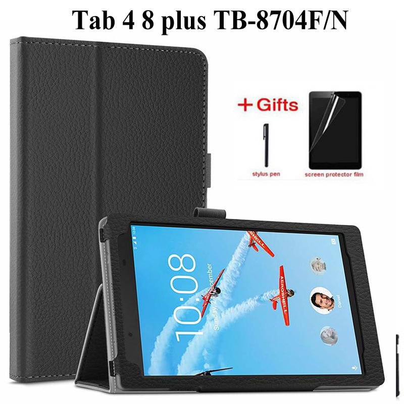 Bao da chống sốc cho máy tính bảng Lenovo Tab 4 8 Plus 2017 Cover for Lenovo Tab4 8 Plus TB-8704F TB-8704N tablet Case +pen