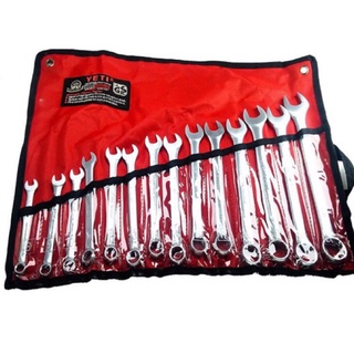 Bộ Cờ Lê Yeti 8-24 (USA Standard) 14 Chi Tiết (Khoá Vòng Miệng)