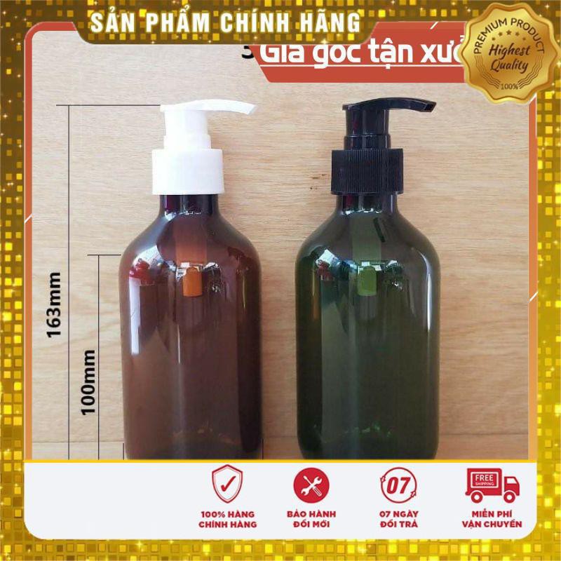 Chai Chiết Mĩ Phẩm ❤ TRÙM SỈ ❤ Chai nhựa pet xịt vòi nhấn 300ml,500ml chiết mỹ phẩm , phụ kiện du lịch