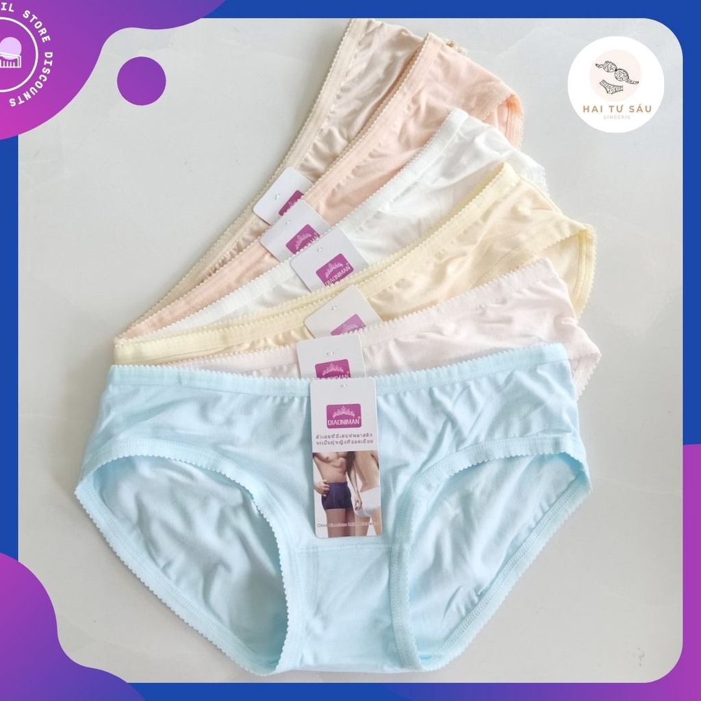 [Hoả tốc TP.HCM] Quần Lót Nữ Cotton Thái Siêu Mịn - Chất Liệu Thấm Hút Và Co Giãn 4 Chiều Tốt | BigBuy360 - bigbuy360.vn