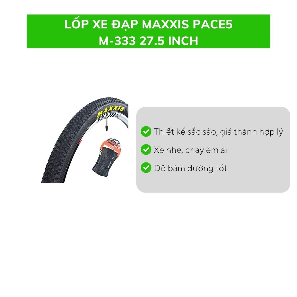 Lốp xe đạp MAXXIS PACE5 M-333 27.5 inch