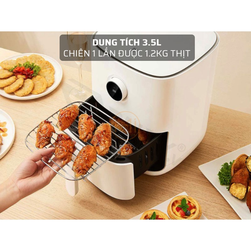 Nồi Chiên Không Dầu Xiaomi Mijia Smart Air Fryer 3.5, Nồi Chiên Thông Minh