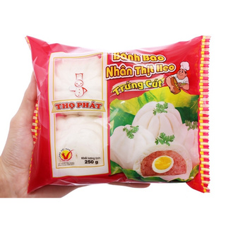 Bánh bao nhân thịt trứng cút/ trứng muối 250g(Bc)