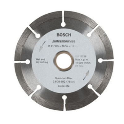 Đĩa cắt kim cương 105x20/16mm (bê tông) - 2608603727