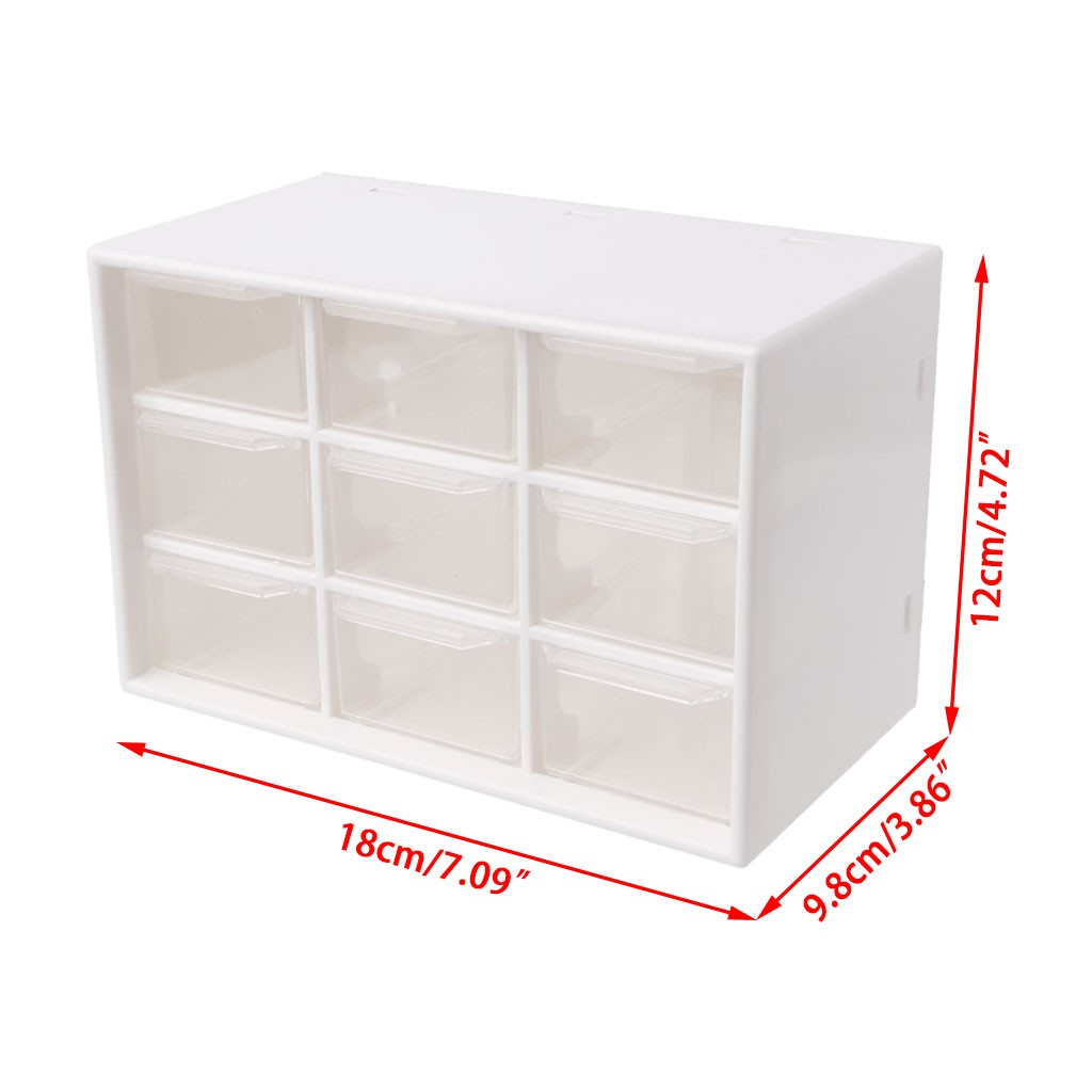 Tủ lưu trữ đồ dùng/ trang sức 9 ngăn