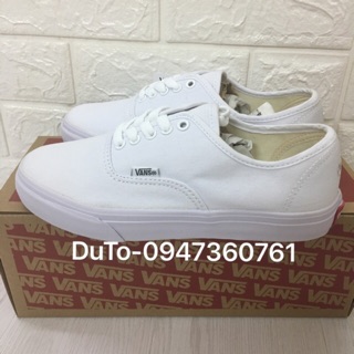 Giày VANS classic TRẮNG FULL size 36->43 NAM NỮ