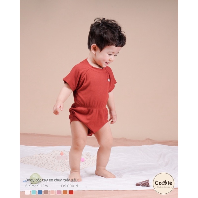 COOKIE - Body Cộc Tay Eo Chun Trần Gấu
