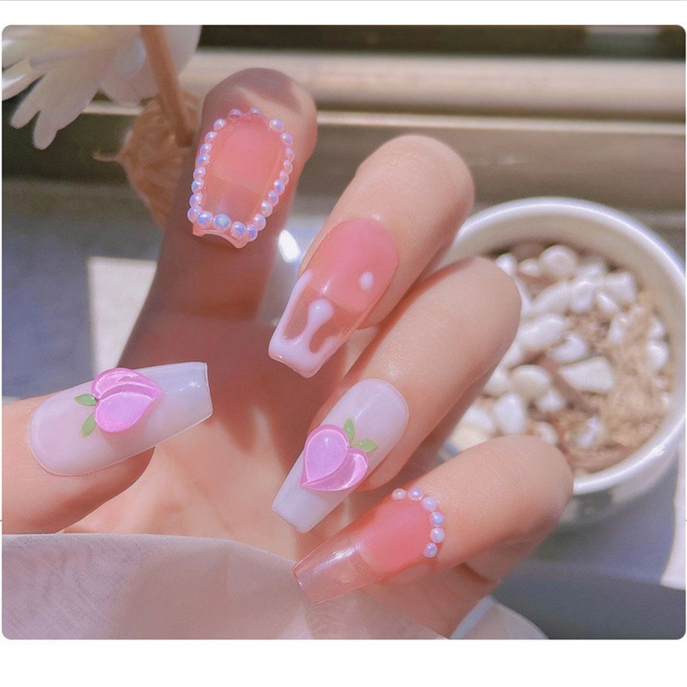 Hình Dán Móng Tay 3D Lấp Lánh Sang Trọng|Hộp Phụ Kiện Trang Trí Móng Tay Nhiều Màu Sắc