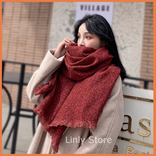 Khăn quàng cổ nữ cashmere màu trơn - Khăn choàng len thời trang siều mềm mịn K-TR