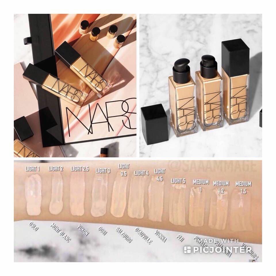 Kem Nền Nars Natural Radiant Longwear Foundation (30ml)