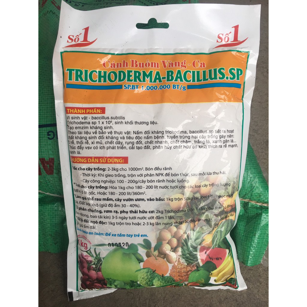 Nấm đối kháng Trichoderma - gói 1kg