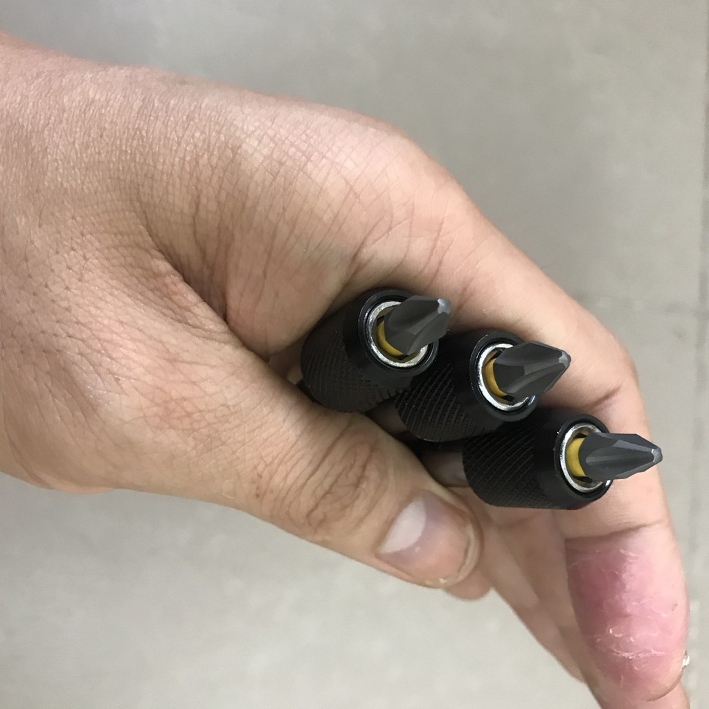 Đầu nối dài mũi vít có khóa cho máy khoan chuôi lục giác dài 10mm Tặng 1 mũi vít