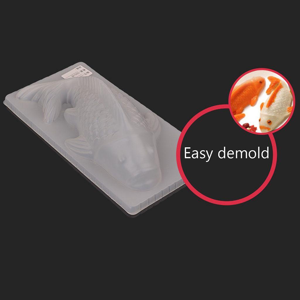 Khuôn Làm Bánh Hình Cá Chép 3D Sáng Tạo